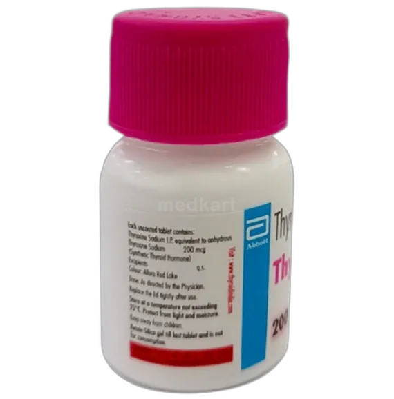 thyronorm 200mcg tablet 120's